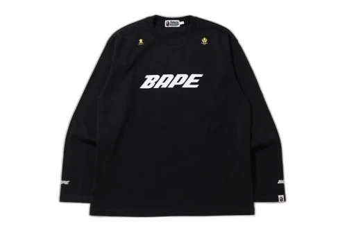 BAPE In Transit L/S Tee Black