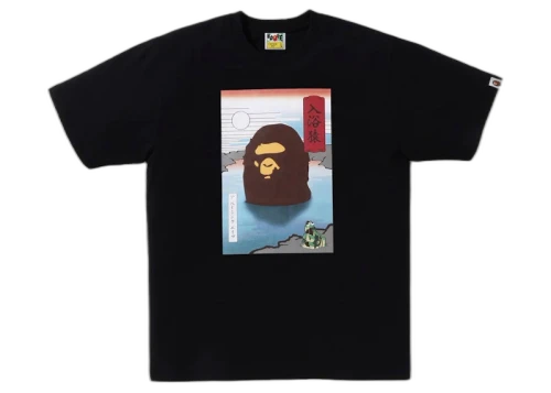 BAPE Japan Souvenir #1 Tee Black