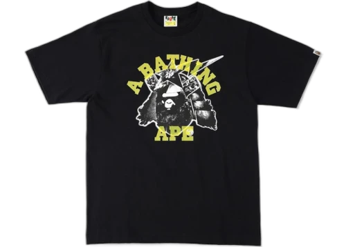BAPE Kabuto Tee Black