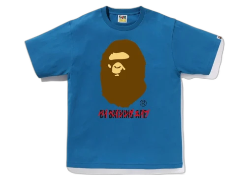 BAPE Katakana By Bathing Ape Tee Blue