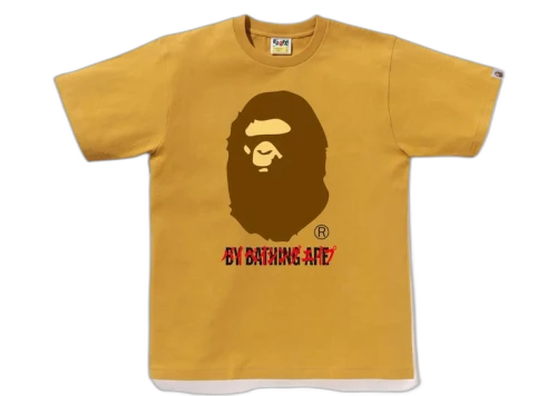 BAPE Katakana By Bathing Ape Tee Yellow