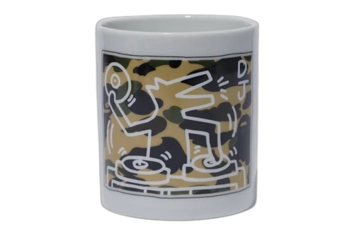 BAPE Keith Haring Mug White