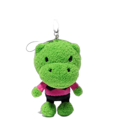 BAPE Key Chain Plush Hippo Green