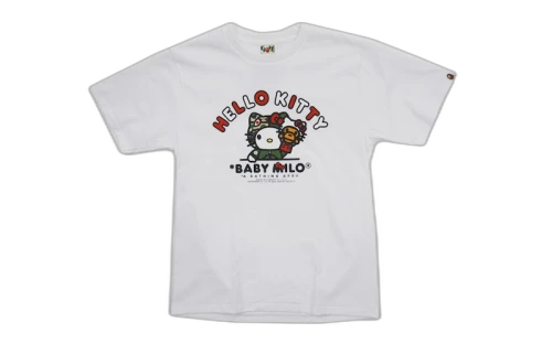 BAPE Sanrio Hello Kitty Milo Puppet Tee White