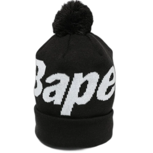 BAPE Knit Cap Black