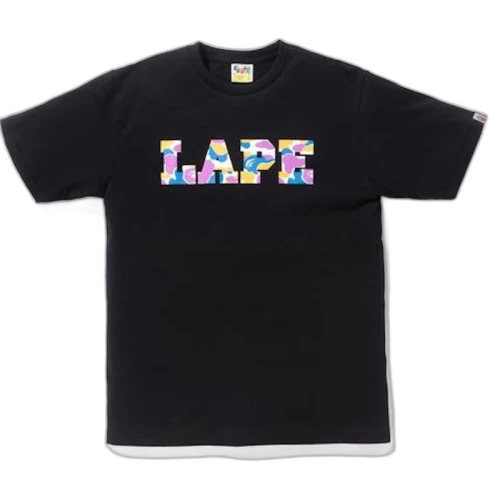 BAPE La Camo Lape Tee Tee Black