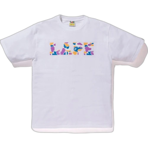 BAPE LA Camo Lape Tee White