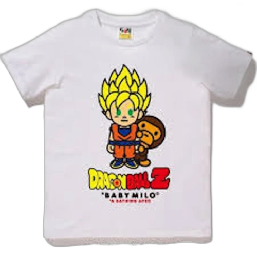 BAPE Ladies Dragon Ball Z 1 Tee White