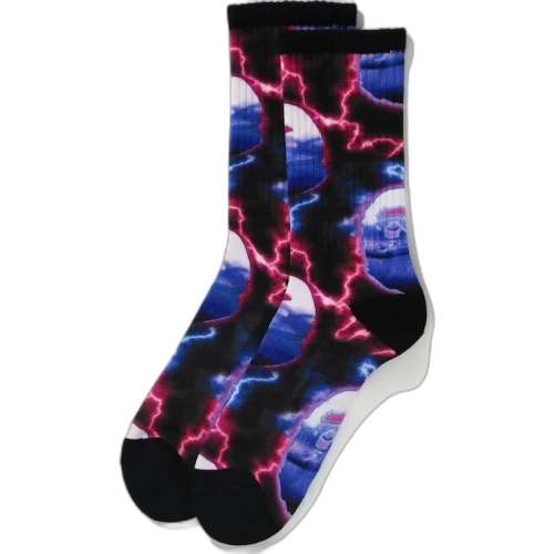 BAPE Lightning Socks Black