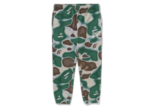 BAPE Liquid Camo Bape Sta Sweatpants Olivedrab