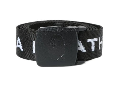 BAPE Logo GI Belt Black