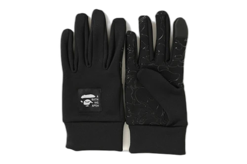 BAPE Logo Glove Black