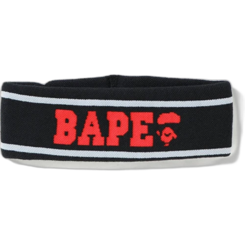 BAPE Logo Headband Black/Red