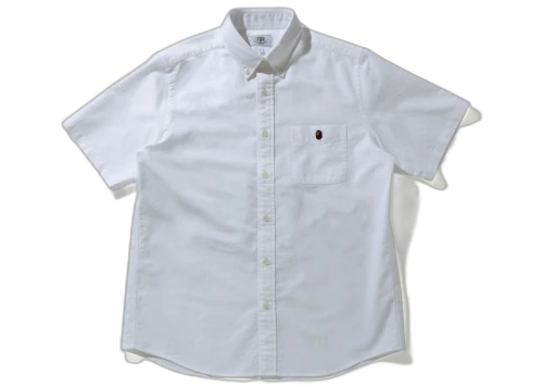BAPE Loose Fit S/S Shirt White