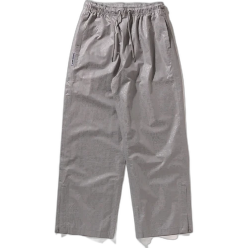 BAPE Lux Sport Pattern Relaxed Fit Track Pants Grey