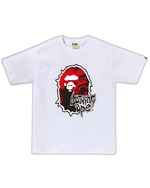 BAPE Mad Ape Head Tee White