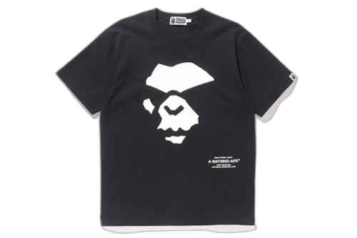 BAPE Mad Face Tee Black