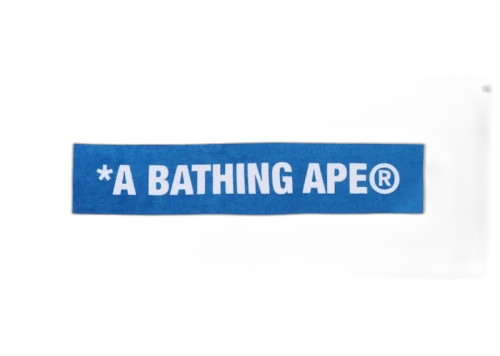 BAPE Men's Summer Premium Towel White