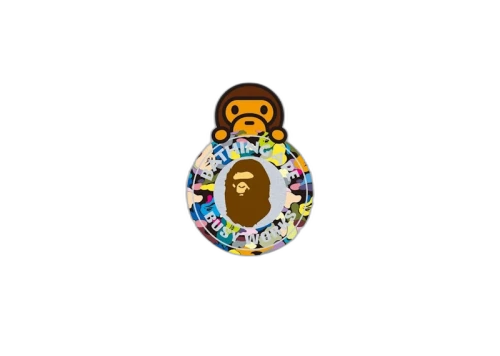 BAPE Milo Busy Works Multi Camo Tee Gray