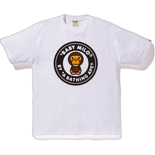 BAPE Milo Busy Works Tee White