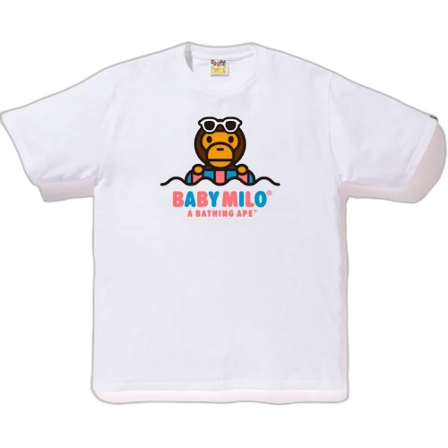 BAPE Milo Float Summer Tee White