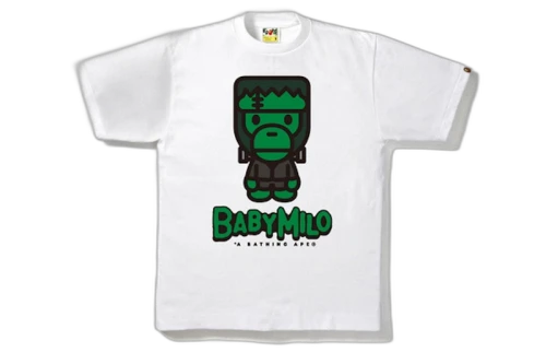 BAPE Milo Halloween Tee White/Green