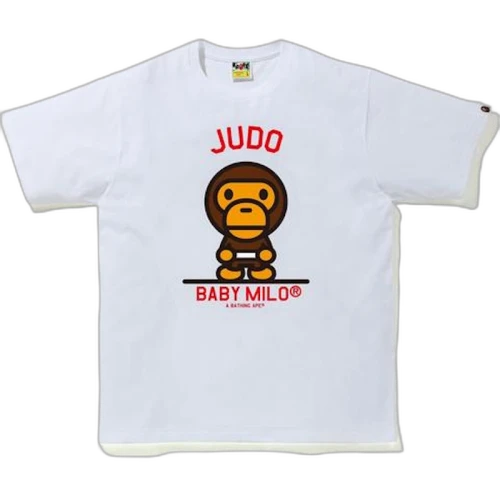 BAPE Milo Judo Sports Tee White