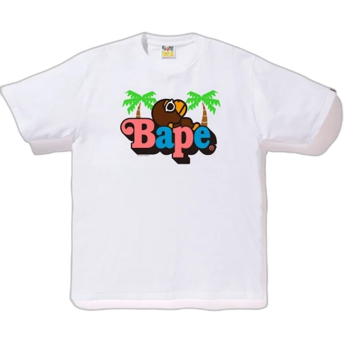 BAPE Milo On Bape Summer Tee White