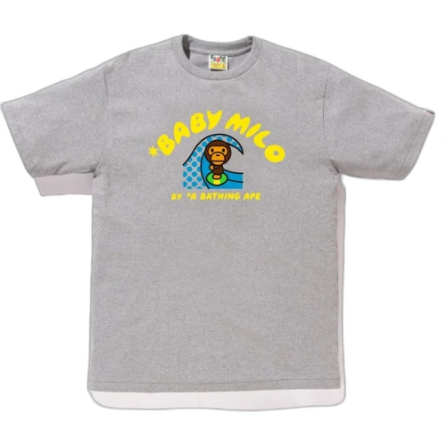 BAPE Milo Surfing Summer Tee Gray
