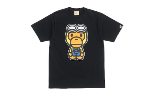 BAPE Minions Baby Milo Tee Black