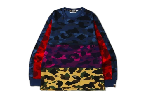 BAPE Mix Camo Crewneck Multi