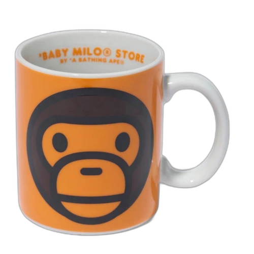 BAPE Mug Cup Face Orange