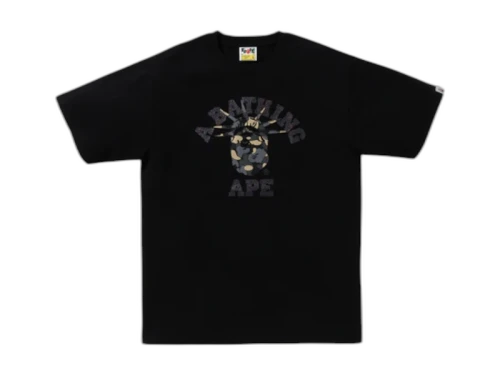 BAPE New York Madison Avenue 3rd Anniversary College Tee Black
