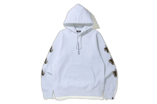 BAPE Ninja Pullover Hoodie White