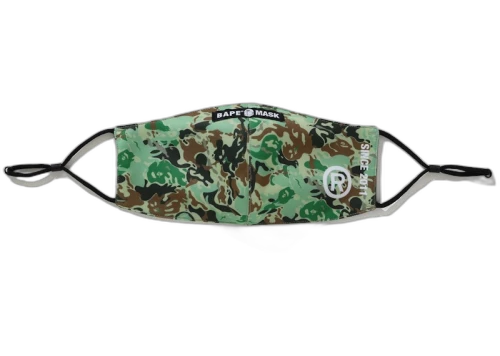 BAPE Octopus Tailor Camo Mask Green