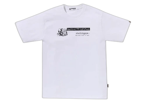 BAPE OG General Name Tee White