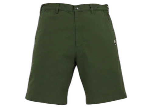 BAPE One Point Chino Shorts Olivedrab