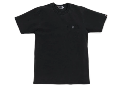 BAPE One Point Overdye Pocket Tee Black