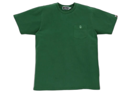 BAPE One Point Overdye Pocket Tee Olivedrab