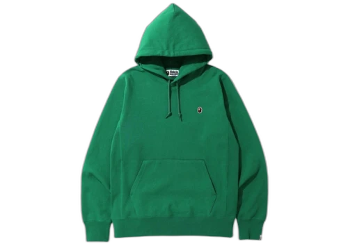 BAPE One Point Pullover Hoodie Green
