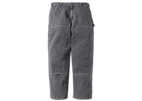 BAPE Painter Denim Pants Black