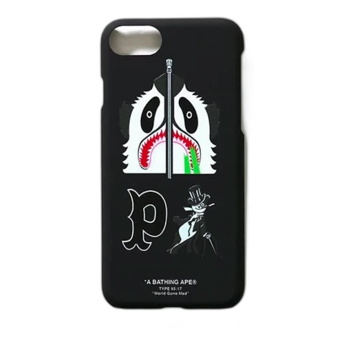 BAPE Panda Iphone 8 Case Black