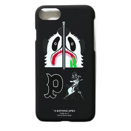 BAPE Panda Iphone 8 Plus Case Black