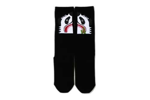 BAPE Panda Socks Black