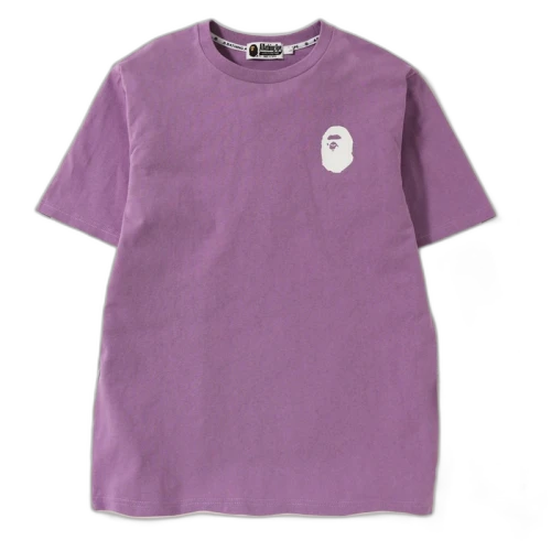 BAPE Pastel Color Layered L/S Tee Purple