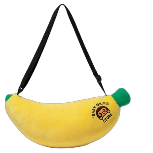 BAPE Plush Doll Bag Banana Yellow