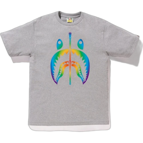BAPE Rainbow Shark Tee Gray