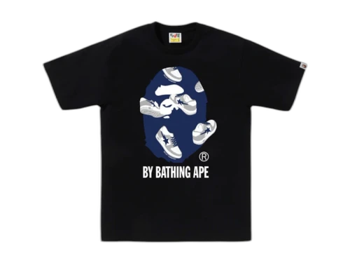 BAPE Random Bape Sta By Bathing Ape BAPEC Tee (JP Online Exclusive) Black
