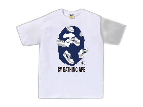 BAPE Random Bape Sta By Bathing Ape BAPEC Tee (JP Online Exclusive) White
