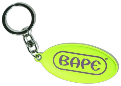 BAPE Reflective Keychain Yellow